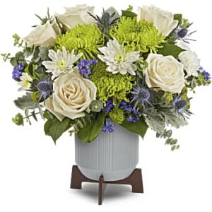 Modern Chic Bouquet | Chrysanthemums | Same Day Flower Delivery | Multi-Colored | Teleflora