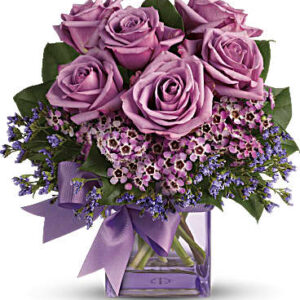 Morning Melody | Roses | Same Day Flower Delivery | Purple | Teleflora
