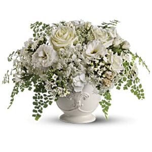 Napa Valley Centerpiece | Mixed Bouquets | Same Day Flower Delivery | White | Teleflora