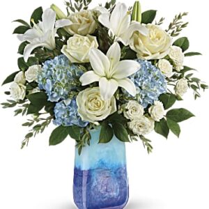 Ocean Sparkle Bouquet | Mixed Bouquets | Same Day Flower Delivery | Multi-Colored | Teleflora