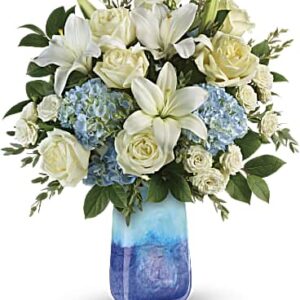 Ocean Sparkle Bouquet | Mixed Bouquets | Same Day Flower Delivery | Multi-Colored | Teleflora