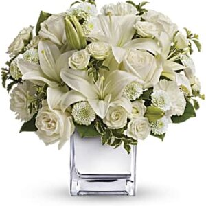 Peace & Joy Bouquet | Mixed Bouquets | Same Day Flower Delivery | White | Teleflora