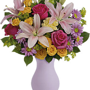 Perfectly Pastel Bouquet | Mixed Bouquets | Same Day Flower Delivery | Multi-Colored | Teleflora
