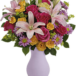 Perfectly Pastel Bouquet | Mixed Bouquets | Same Day Flower Delivery | Multi-Colored | Teleflora