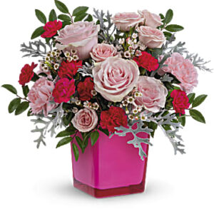 Pink Empowerment Bouquet | Roses | Same Day Flower Delivery | Teleflora