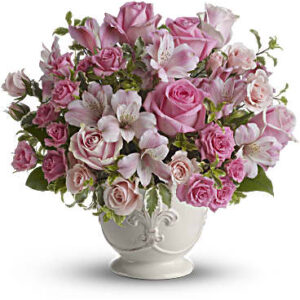 Pink Potpourri Bouquet With Roses | Mixed Bouquets | Same Day Flower Delivery | Teleflora