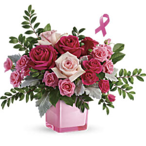 Pink Power Bouquet | Roses | Same Day Flower Delivery | Teleflora