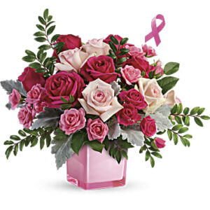 Pink Power Bouquet | Roses | Same Day Flower Delivery | Teleflora