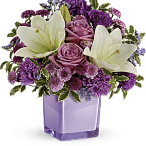 Pleasing Purple Bouquet | Mixed Bouquets | Same Day Flower Delivery | Teleflora