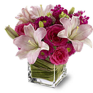 Posh Pinks Bouquet | Mixed Bouquets | Same Day Flower Delivery | Teleflora