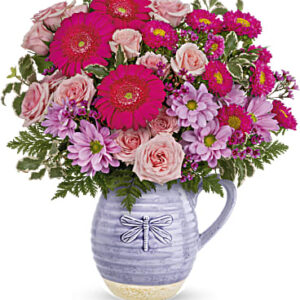 Pour On The Lavender Bouquet | Mixed Bouquets | Same Day Flower Delivery | Pink | Teleflora