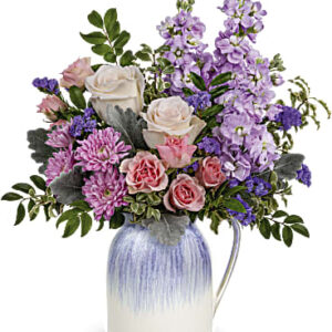Pour On The Pretty Bouquet | Mixed Bouquets | Same Day Flower Delivery | Multi-Colored | Teleflora