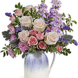 Pour On The Pretty Bouquet | Mixed Bouquets | Same Day Flower Delivery | Multi-Colored | Teleflora