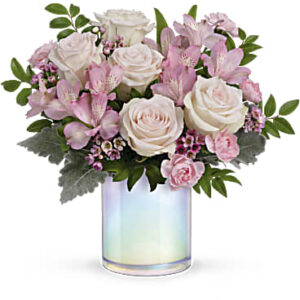Pretty As A Pearl Bouquet | Mixed Bouquets | Same Day Flower Delivery | Multi-Colored | Teleflora
