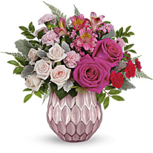 Pretty Love Bouquet | Mixed Bouquets | Same Day Flower Delivery | Pink | Teleflora