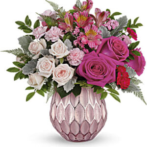 Pretty Love Bouquet | Mixed Bouquets | Same Day Flower Delivery | Pink | Teleflora