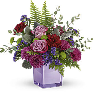 Purple Serenity Bouquet | Roses | Same Day Flower Delivery | Teleflora