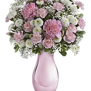 Radiant Reflections Bouquet | Carnations | Same Day Flower Delivery | Multi-Colored | Teleflora