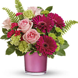 Regal Pink Ruby Bouquet | Mixed Bouquets | Same Day Flower Delivery | Teleflora
