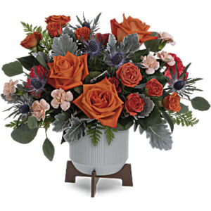 Retro Brights Bouquet | Roses | Same Day Flower Delivery | Multi-Colored | Teleflora