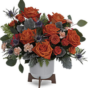 Retro Brights Bouquet | Roses | Same Day Flower Delivery | Multi-Colored | Teleflora
