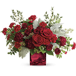 Rich In Love Bouquet | Roses | Same Day Flower Delivery | Red | Teleflora