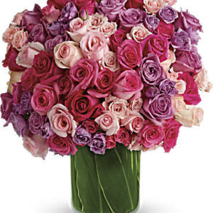 Rose Rapture Bouquet | Roses | Same Day Flower Delivery | Multi-Colored | Teleflora