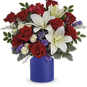Rose Revelry Bouquet | Mixed Bouquets | Same Day Flower Delivery | Multi-Colored | Teleflora