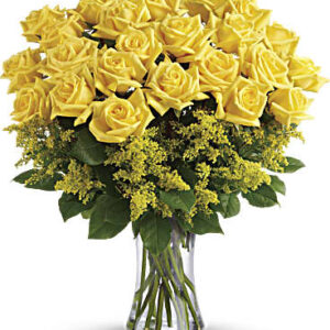 Rosy Glow Bouquet | Roses | Same Day Flower Delivery | Yellow | Teleflora