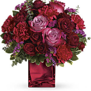 Ruby Rapture Bouquet | Roses | Same Day Flower Delivery | Red | Teleflora