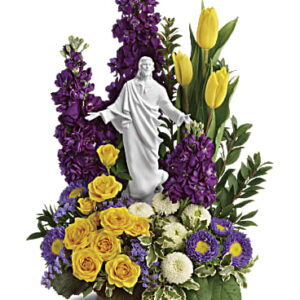 Sacred Grace Bouquet | Mixed Bouquets | Same Day Flower Delivery | Multi-Colored | Teleflora