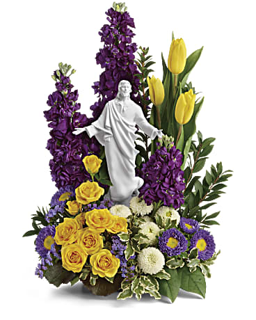 Sacred Grace Bouquet | Mixed Bouquets | Same Day Flower Delivery | Multi-Colored | Teleflora