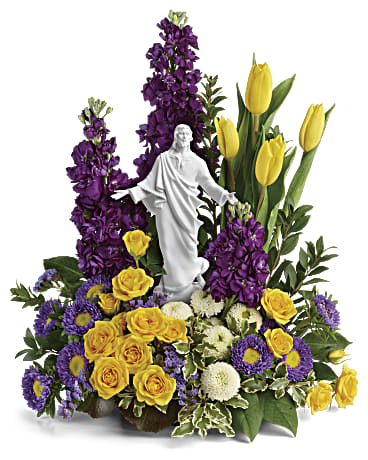 Sacred Grace Bouquet | Mixed Bouquets | Same Day Flower Delivery | Multi-Colored | Teleflora