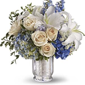 Seaside Centerpiece | Mixed Bouquets | Same Day Flower Delivery | Multi-Colored | Teleflora