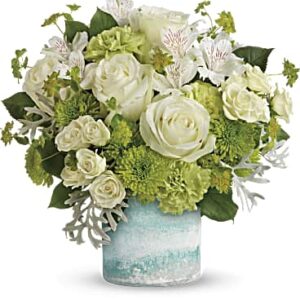 Seaside Roses Bouquet | Mixed Bouquets | Same Day Flower Delivery | Multi-Colored | Teleflora
