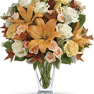 Seasonal Sophistication Bouquet | Mixed Bouquets | Same Day Flower Delivery | White | Teleflora