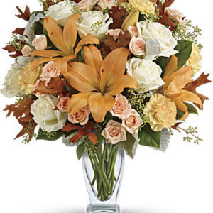 Seasonal Sophistication Bouquet | Mixed Bouquets | Same Day Flower Delivery | White | Teleflora