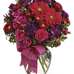 Secret Crush | Mixed Bouquets | Same Day Flower Delivery | Red | Teleflora