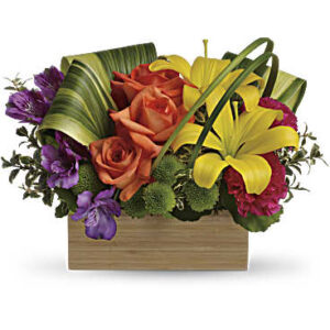 Shades Of Brilliance Bouquet | Mixed Bouquets | Same Day Flower Delivery | Multi-Colored | Teleflora