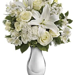 Shimmering White Bouquet | Mixed Bouquets | Same Day Flower Delivery | Teleflora