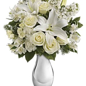 Shimmering White Bouquet | Mixed Bouquets | Same Day Flower Delivery | Teleflora
