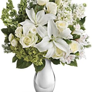Shimmering White Bouquet | Mixed Bouquets | Same Day Flower Delivery | Teleflora