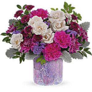 Shining Beauty Bouquet | Roses | Same Day Flower Delivery | Multi-Colored | Teleflora