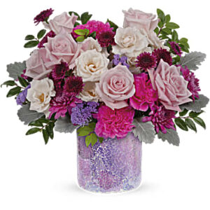 Shining Beauty Bouquet | Roses | Same Day Flower Delivery | Multi-Colored | Teleflora