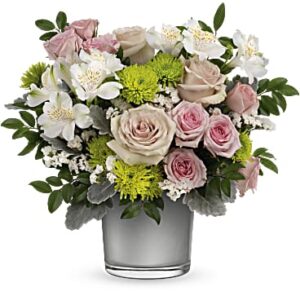 Silver Splendor Bouquet | Mixed Bouquets | Same Day Flower Delivery | Multi-Colored | Teleflora