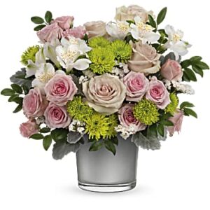 Silver Splendor Bouquet | Mixed Bouquets | Same Day Flower Delivery | Multi-Colored | Teleflora