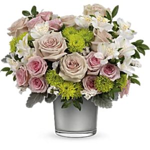 Silver Splendor Bouquet | Mixed Bouquets | Same Day Flower Delivery | Multi-Colored | Teleflora