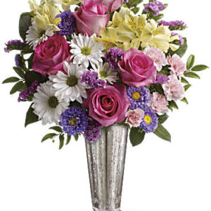 Smile And Shine Bouquet | Mixed Bouquets | Same Day Flower Delivery | Multi-Colored | Teleflora