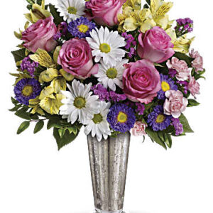 Smile And Shine Bouquet | Mixed Bouquets | Same Day Flower Delivery | Multi-Colored | Teleflora