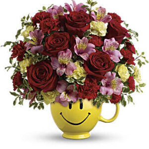 So Happy You're Mine Bouquet | Mixed Bouquets | Same Day Flower Delivery | Multi-Colored | Teleflora